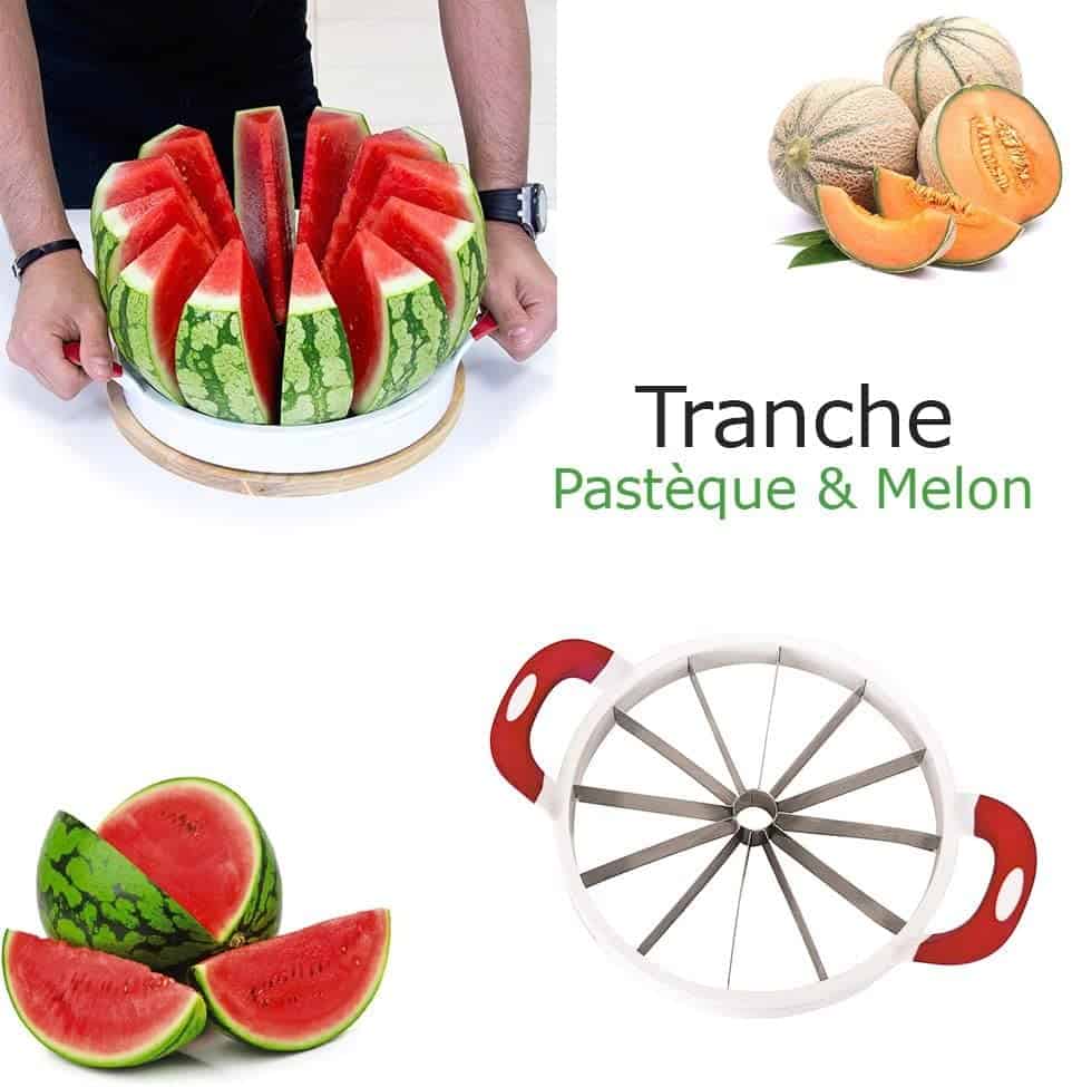 Coupe pastèque et melon tranche easy - Produits entretien maison guadeloupe  - AGCOM